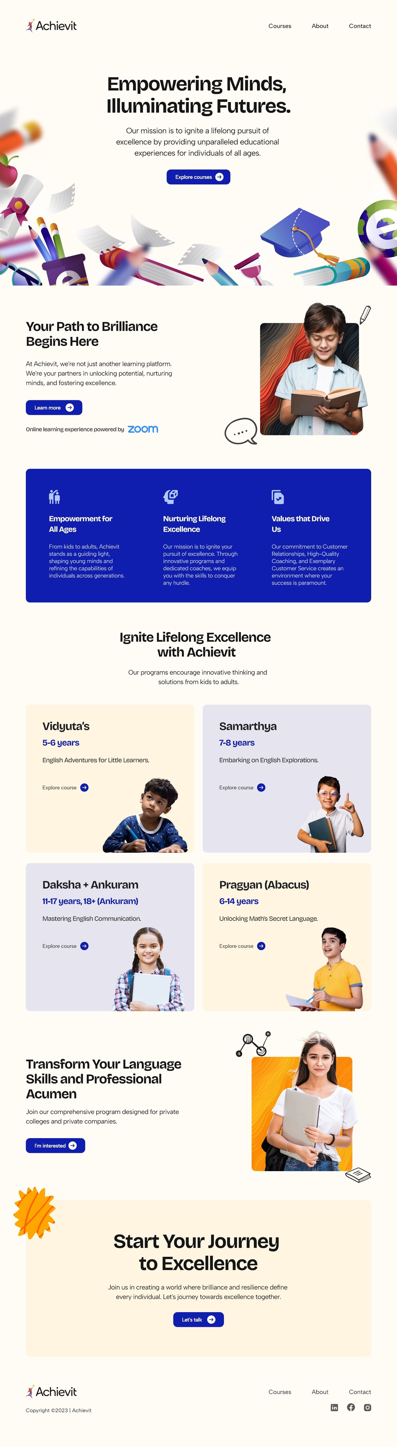 Achievit-home-page