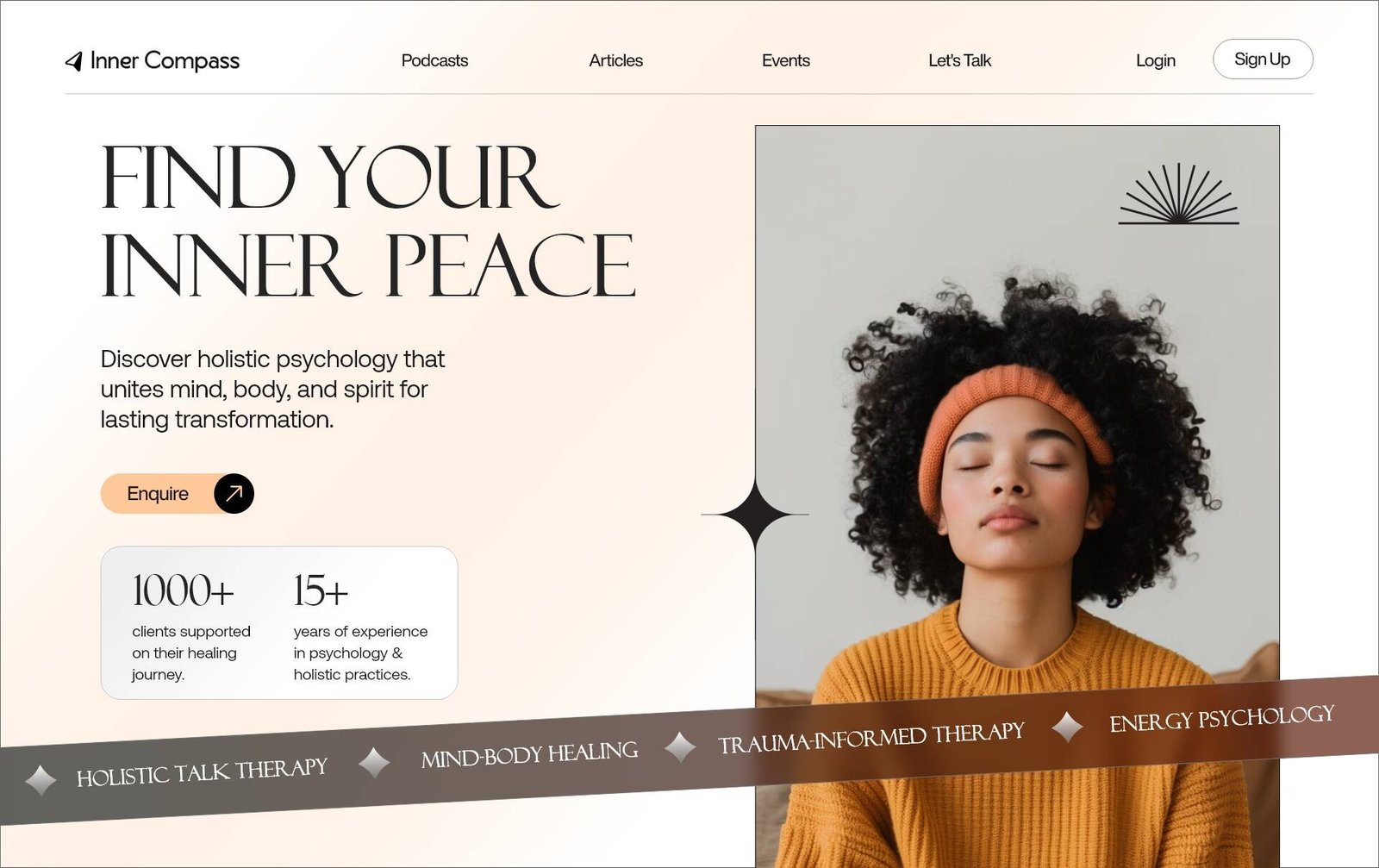Holistic Psychology Web Concept – 3_
