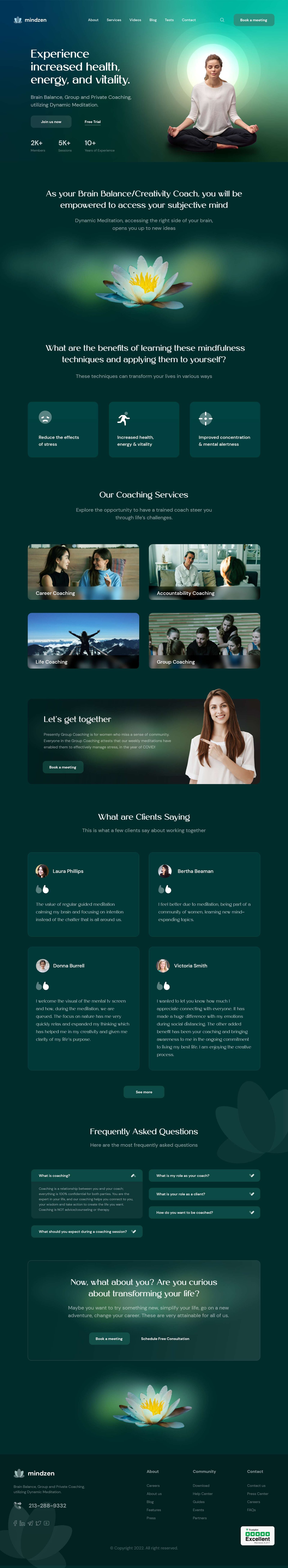 Meditation-Coaching-Website-UI-Design