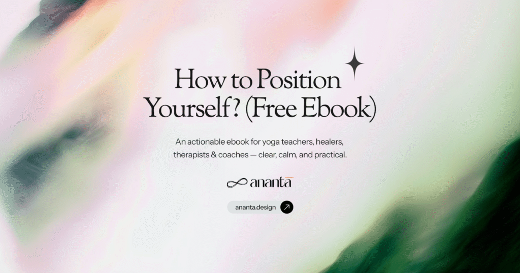 How to Position Yourself